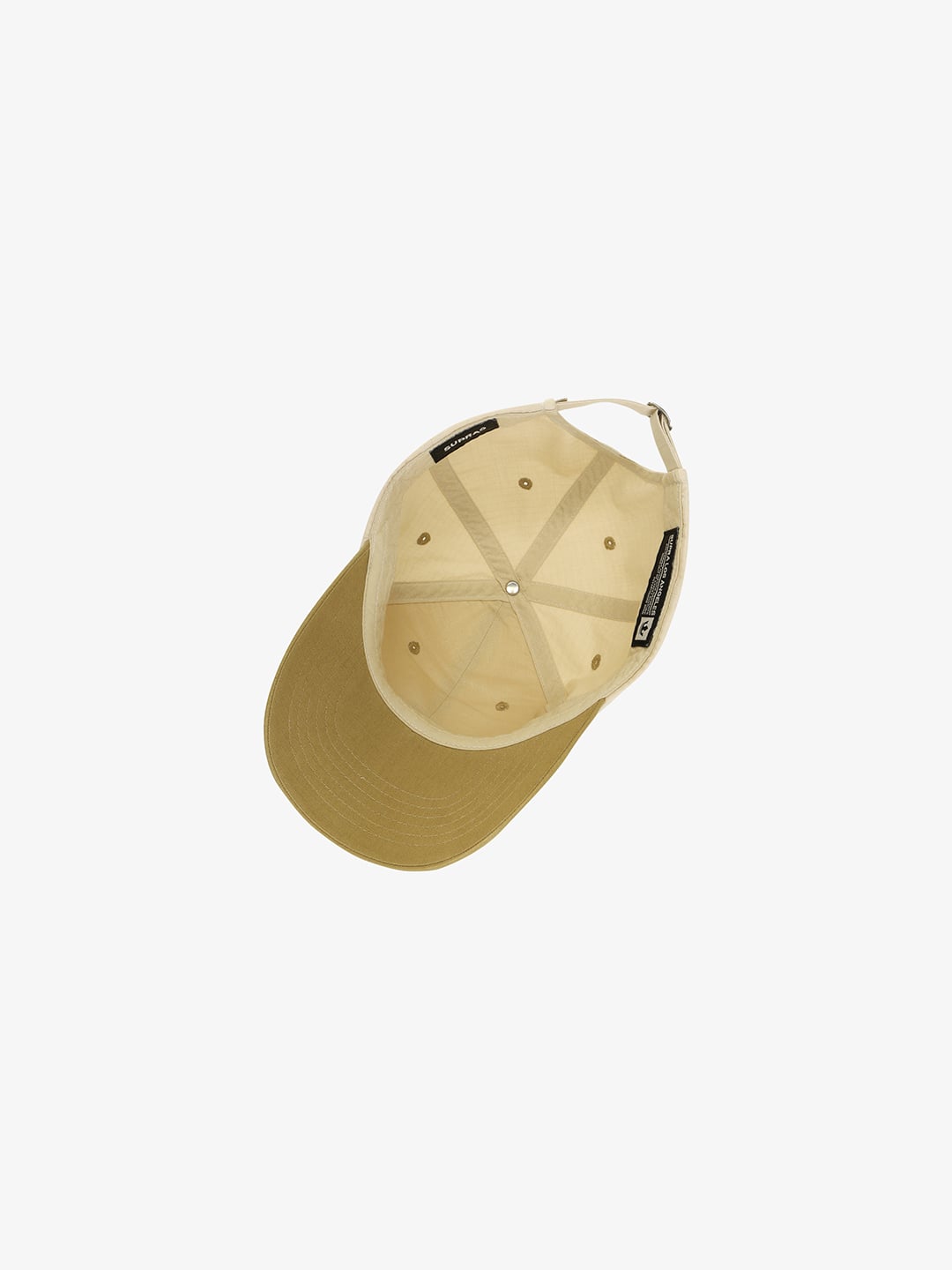 Crown Logo Point Color Block Unstructured Ball Cap