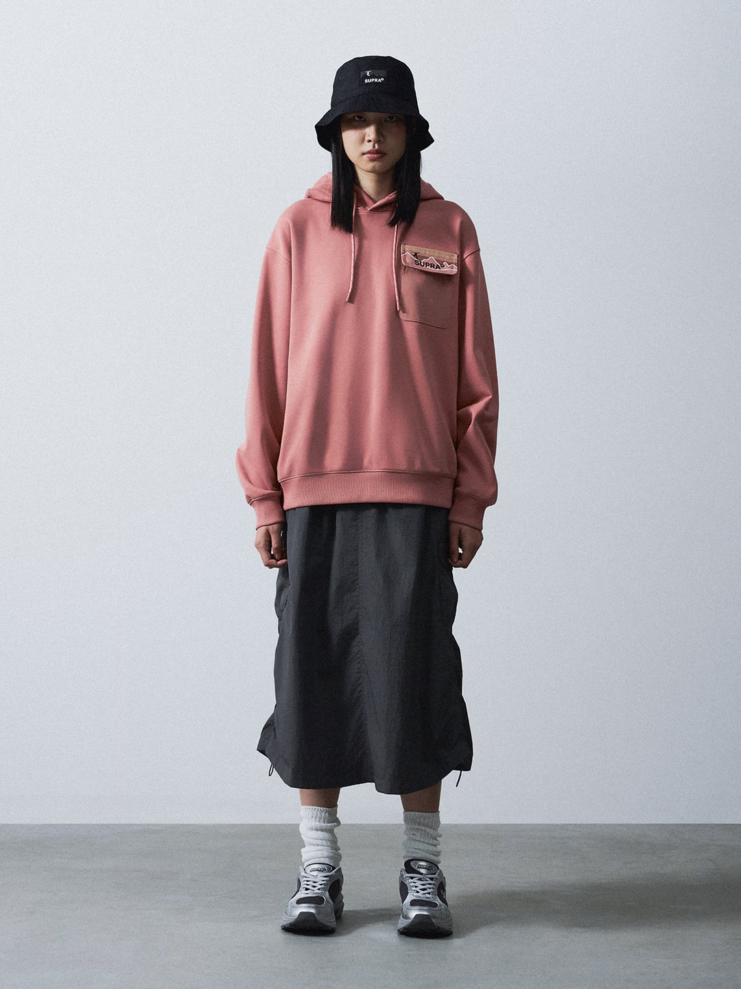 Mountain SB Label Point Bucket Hat