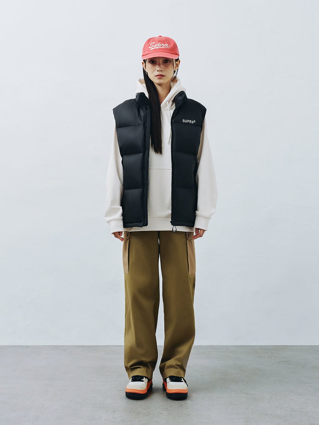 jacquard pocket woven pants