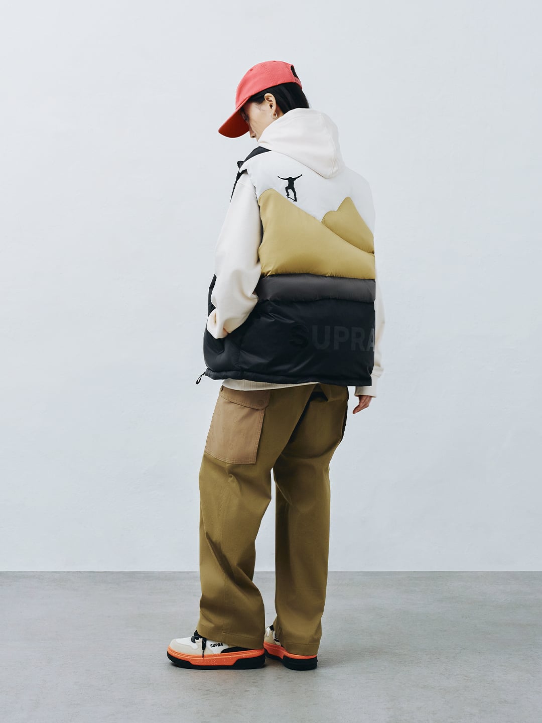 jacquard pocket woven pants