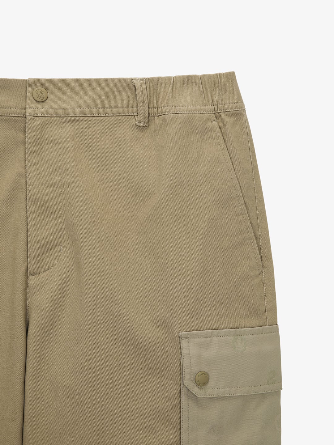 jacquard pocket woven pants