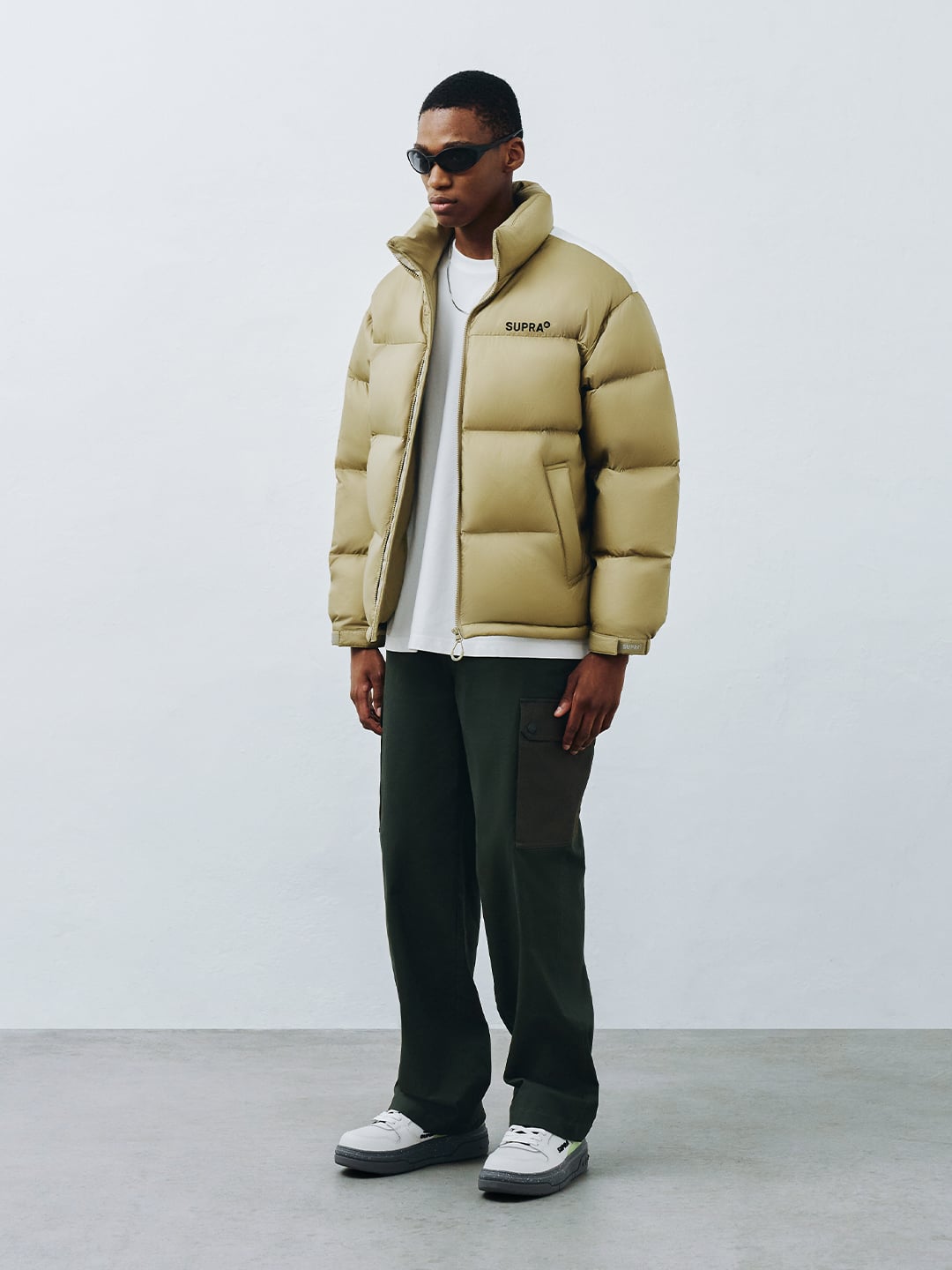 jacquard pocket woven pants