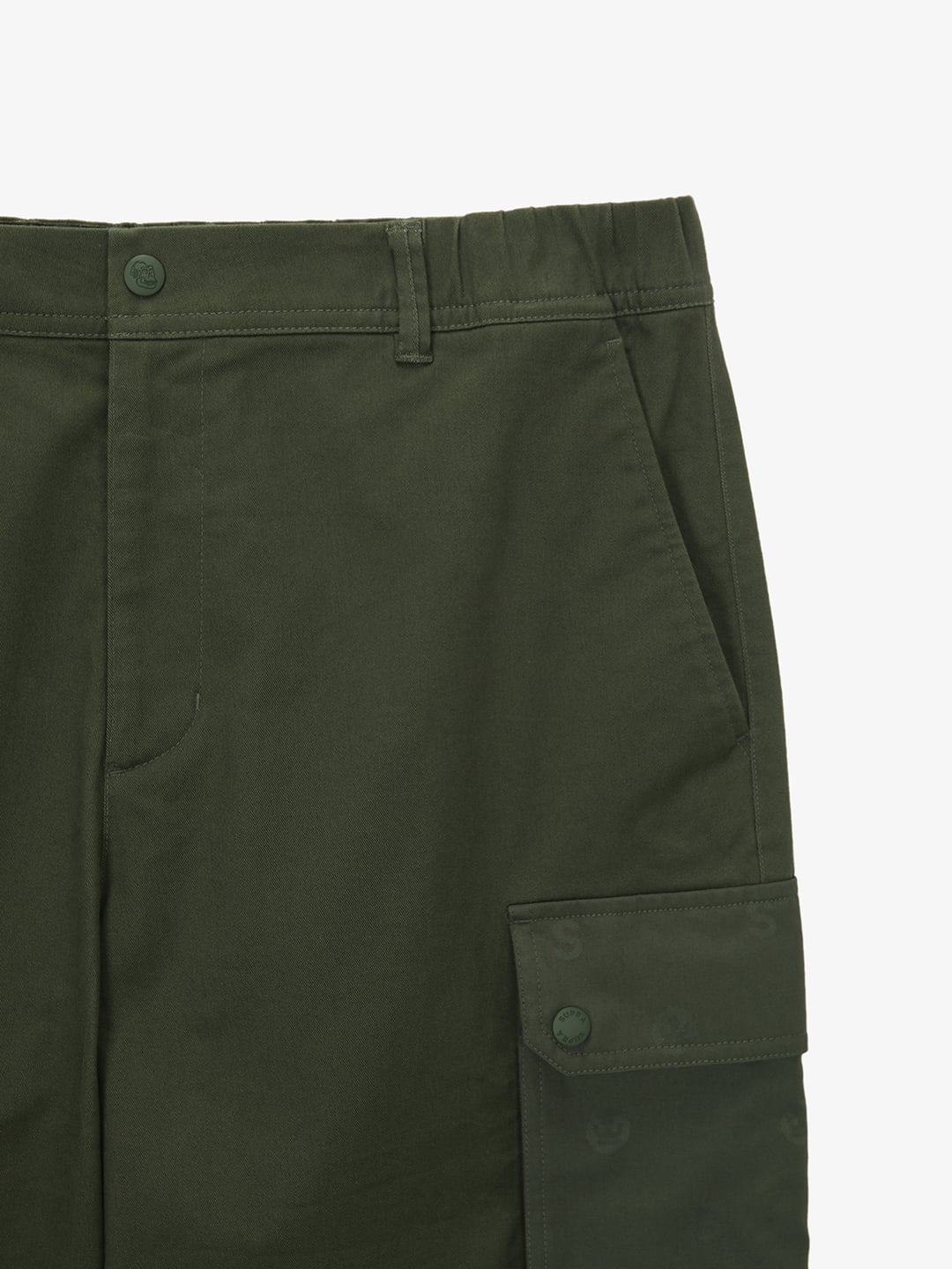jacquard pocket woven pants