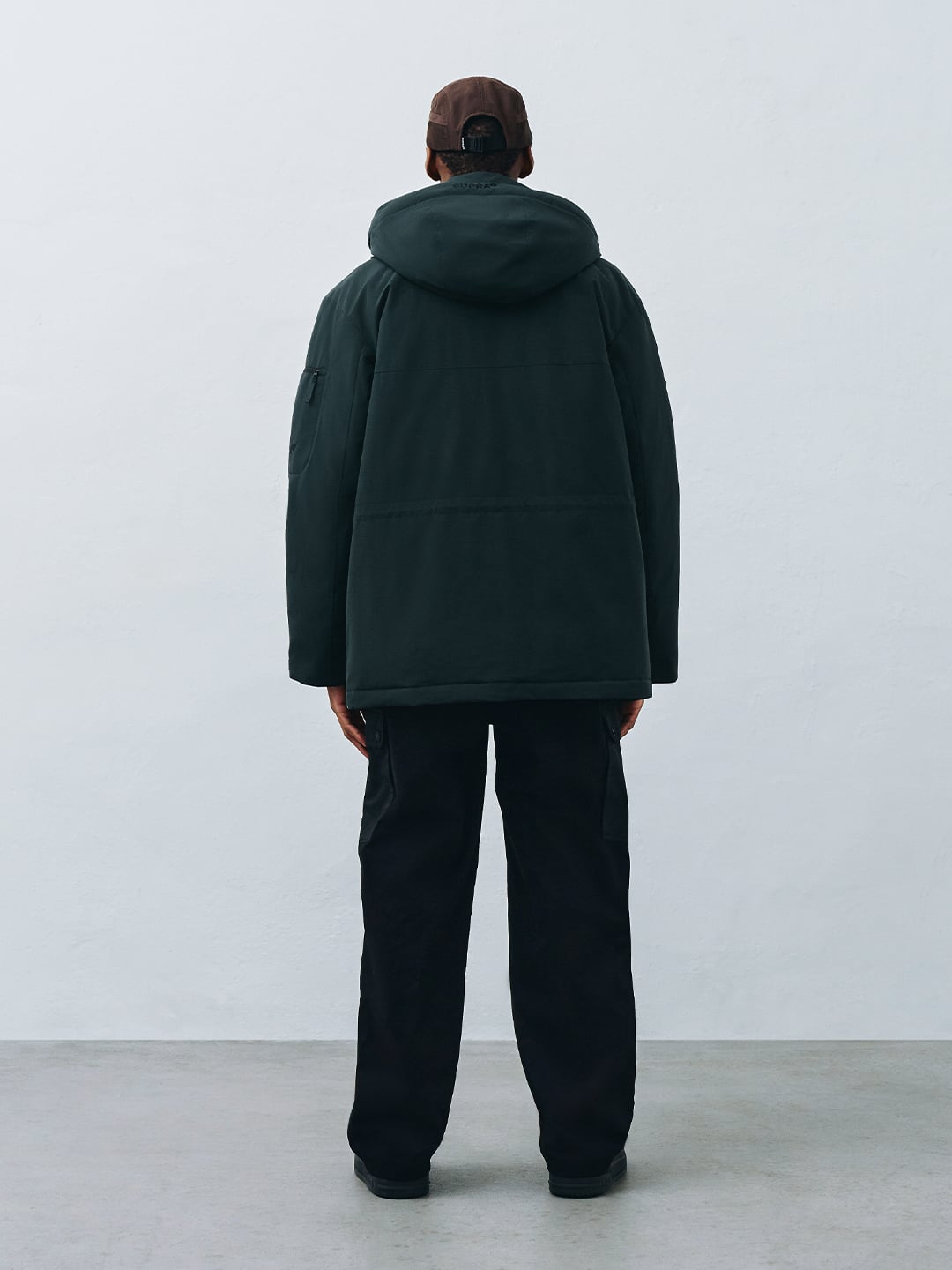 jacquard pocket woven pants
