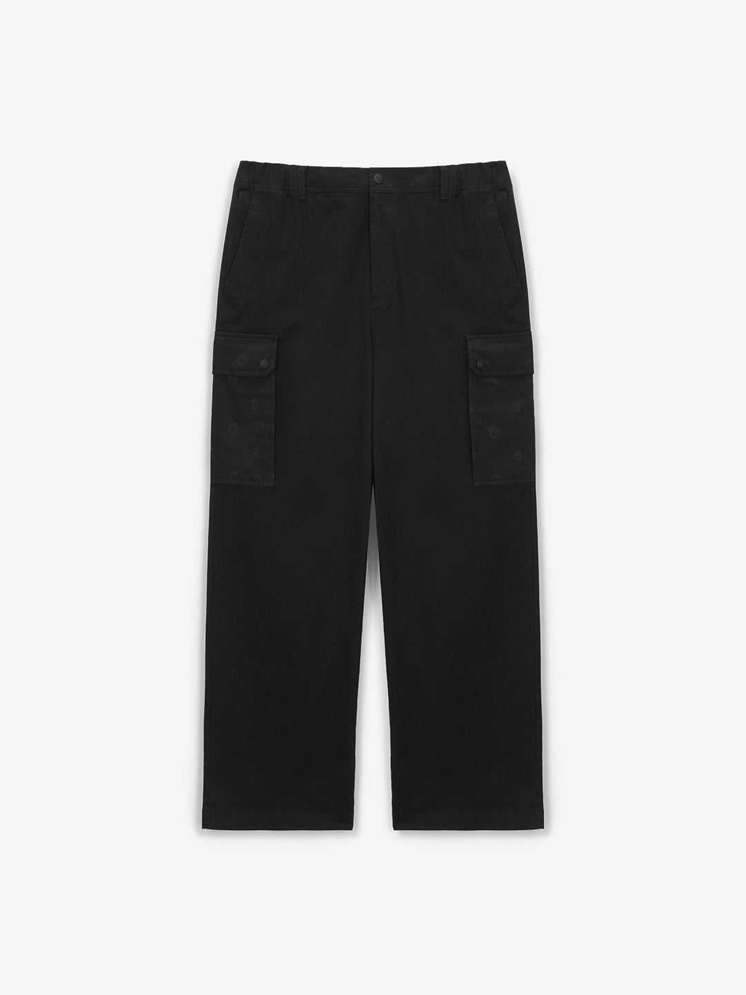 jacquard pocket woven pants