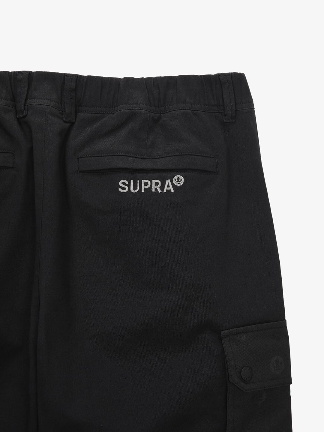 jacquard pocket woven pants