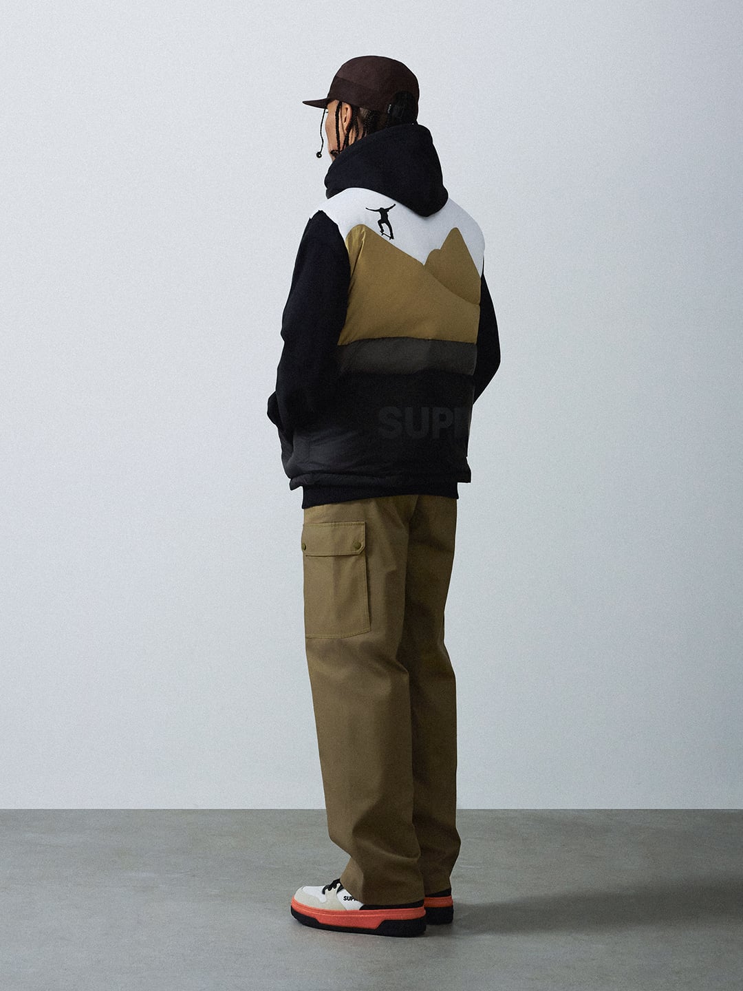 Pocket Graphic Woven Wide Pants