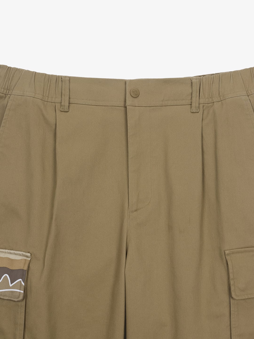 Pocket Graphic Woven Wide Pants