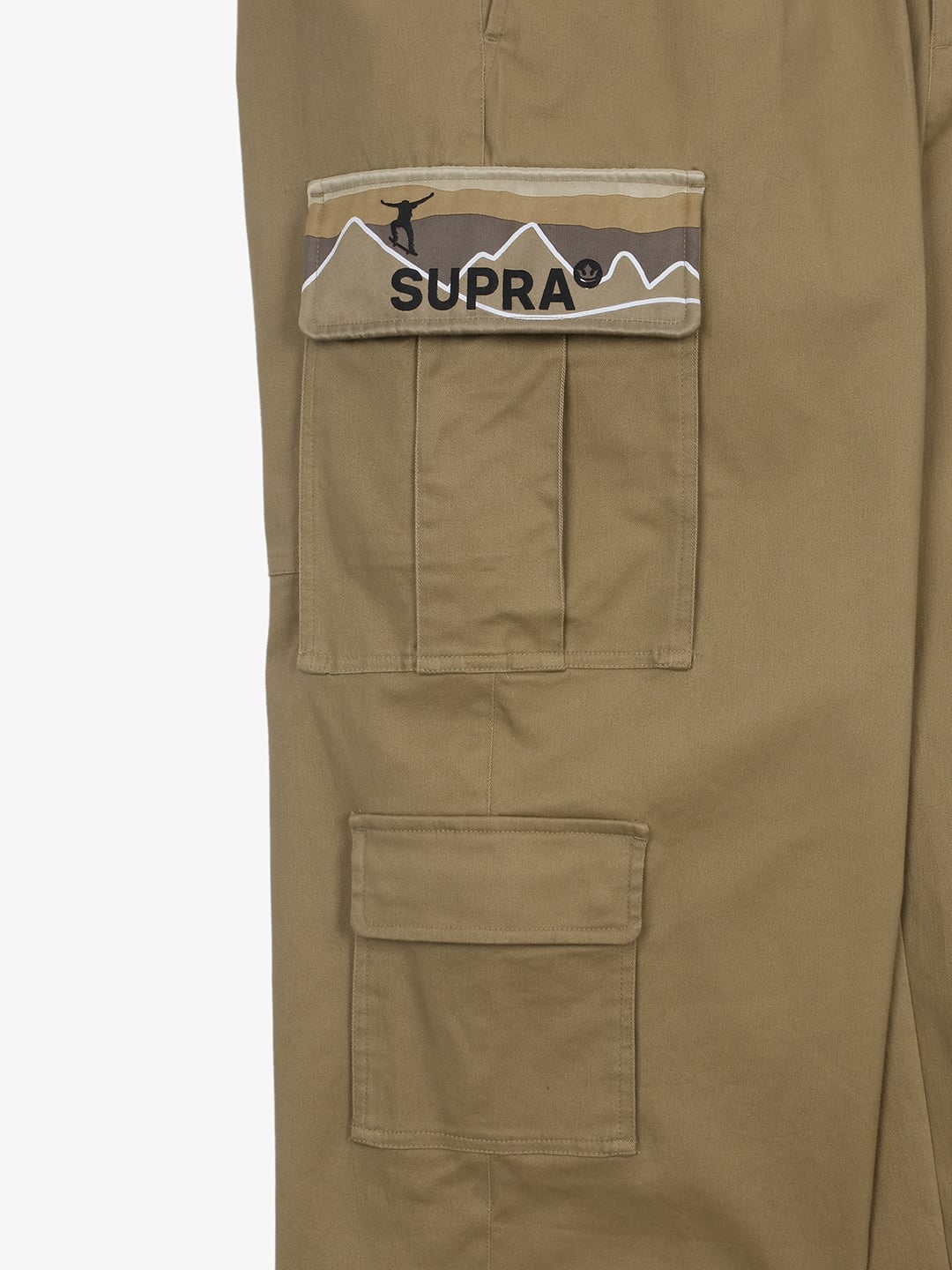 Pocket Graphic Woven Wide Pants