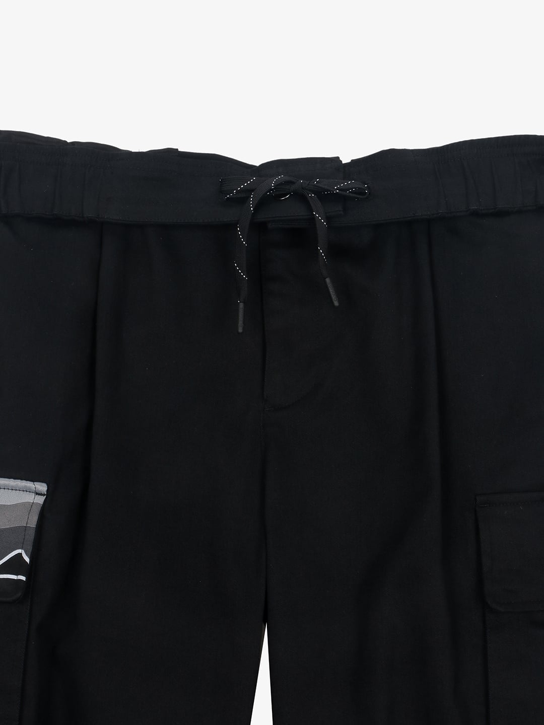 Pocket Graphic Woven Wide Pants