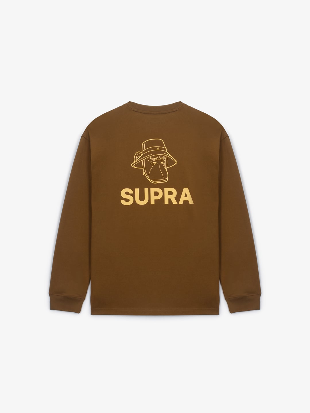 Back Big Graphic Long-Sleeved T-Shirt