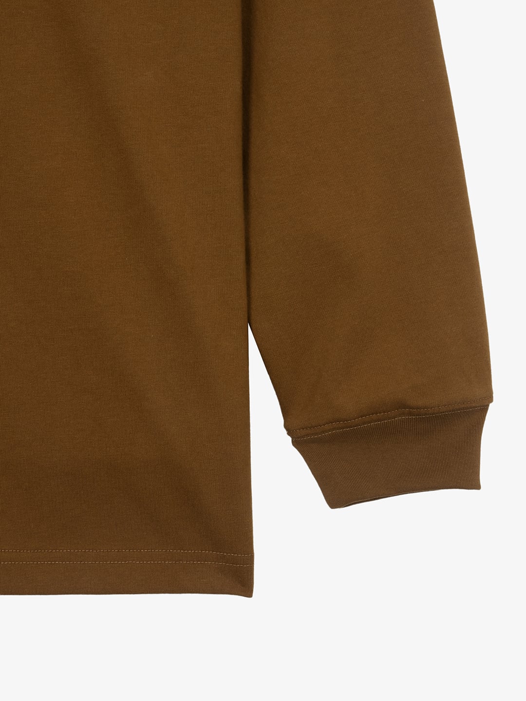 Back Big Graphic Long-Sleeved T-Shirt
