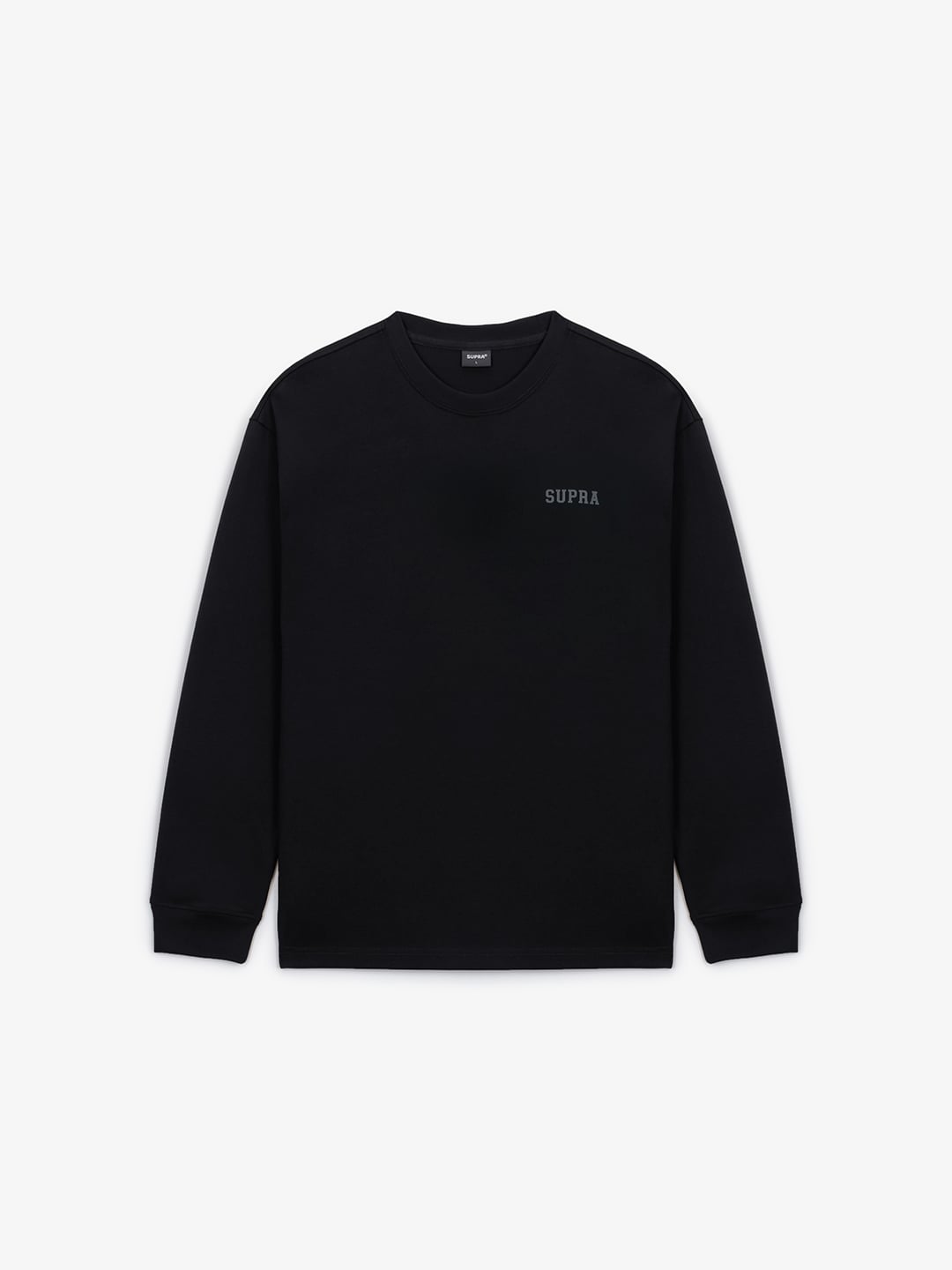 Big Crown Logo Long-Sleeved T-Shirt