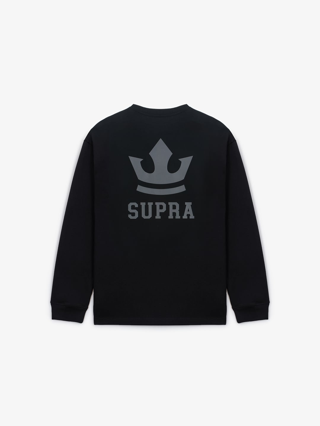 Big Crown Logo Long-Sleeved T-Shirt