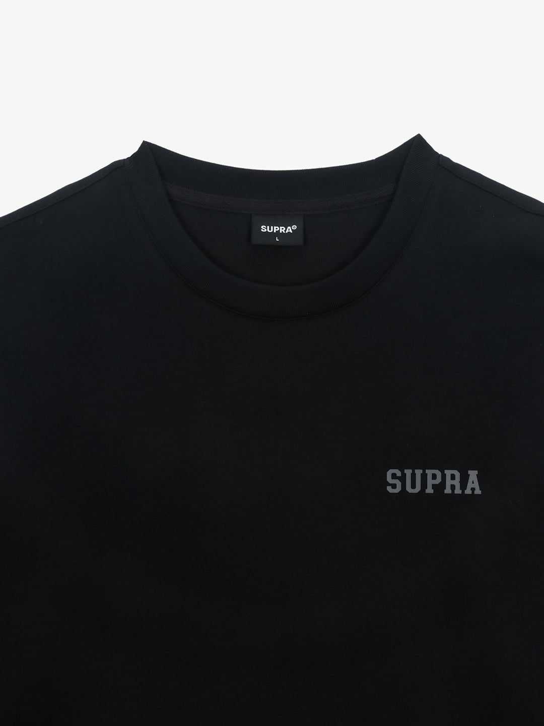 Big Crown Logo Long-Sleeved T-Shirt