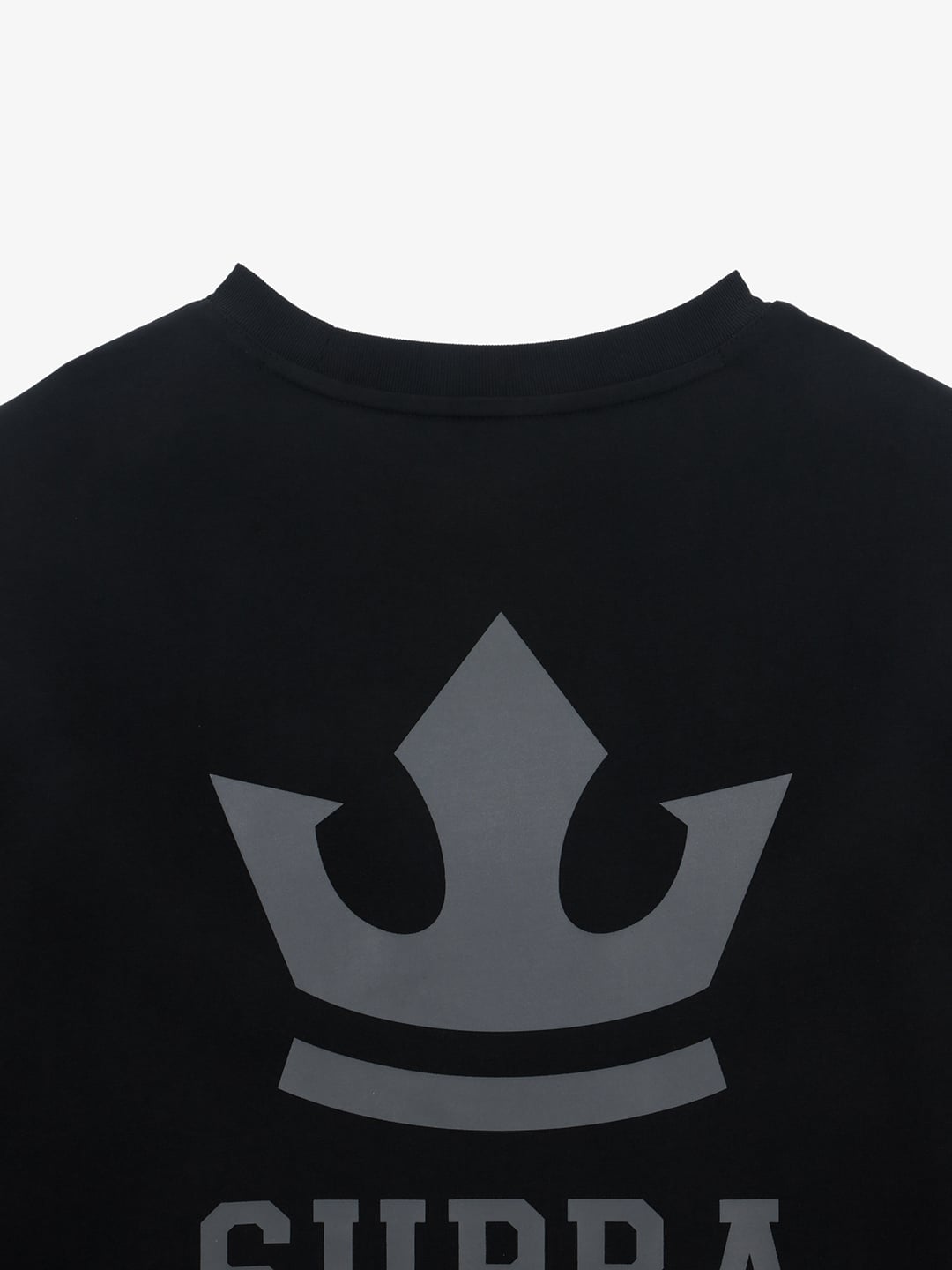 Big Crown Logo Long-Sleeved T-Shirt