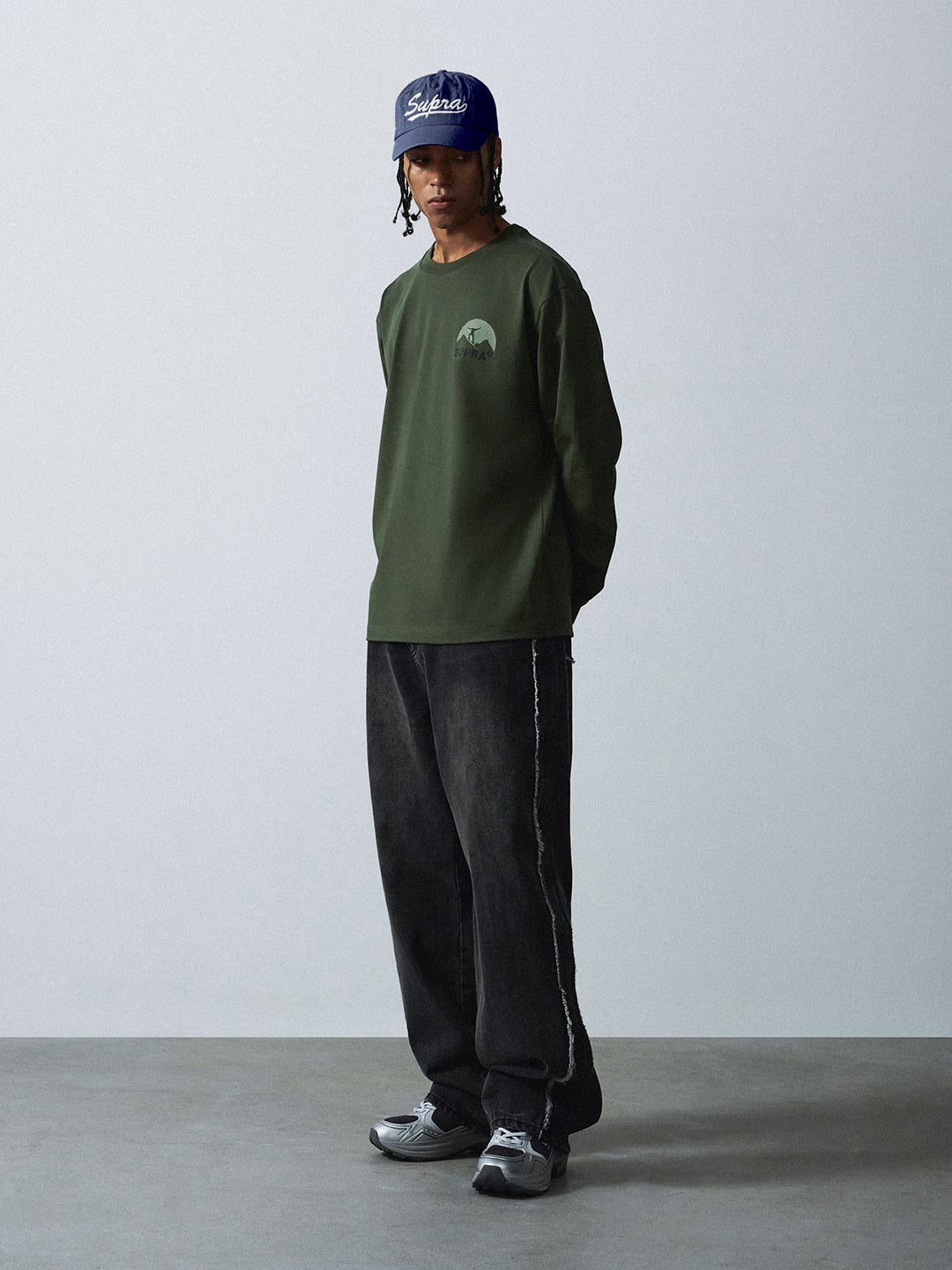 Graphic Long-Sleeved T-Shirt