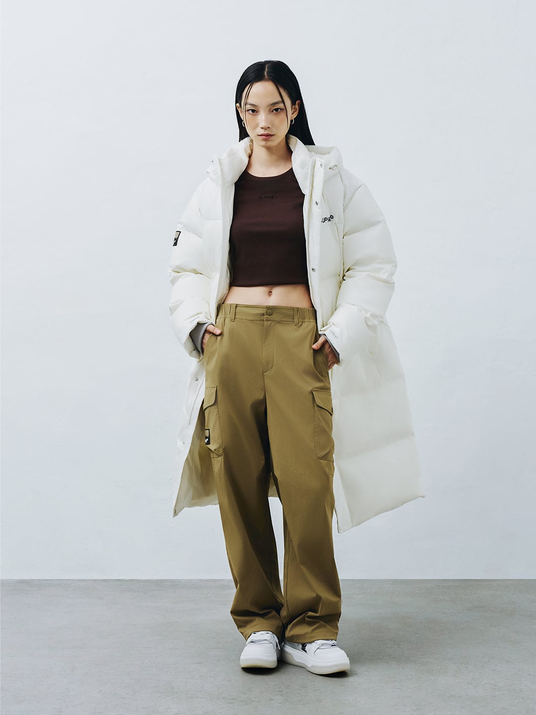 pocket wide pants