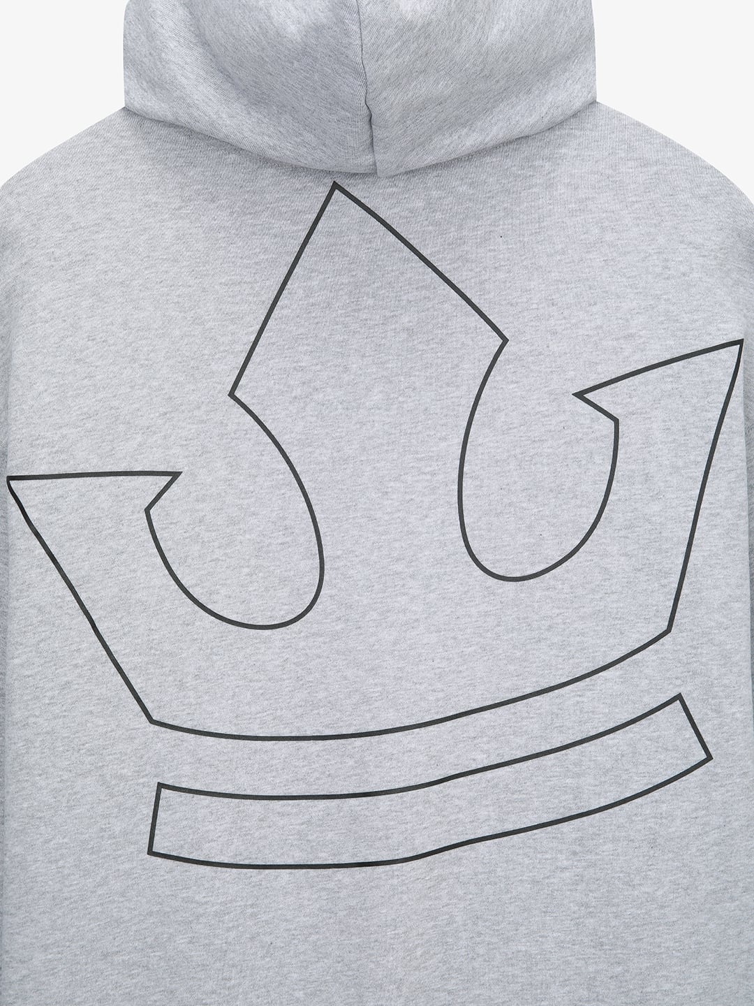 Crown mega line logo Hoodie