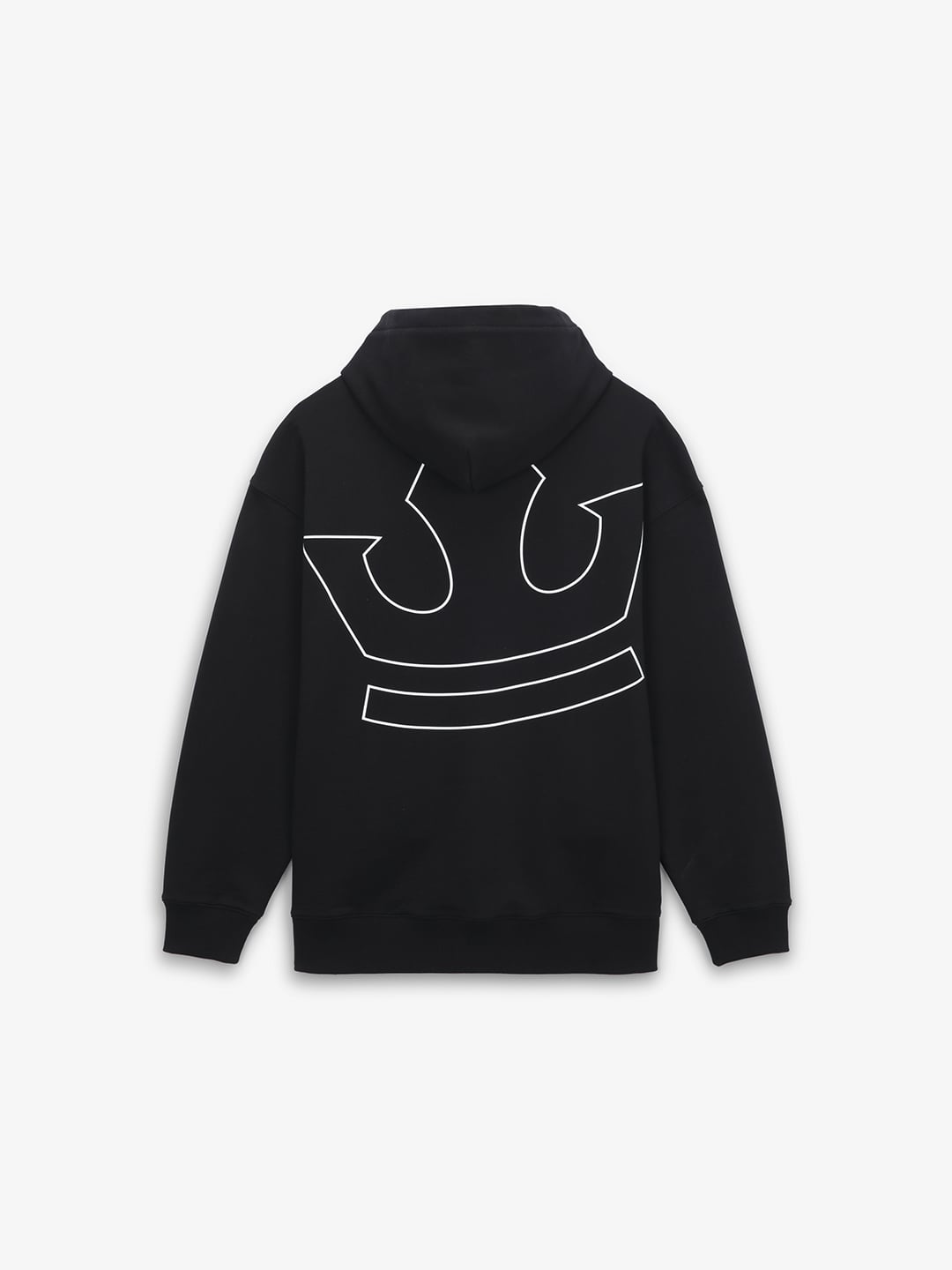Crown mega line logo Hoodie