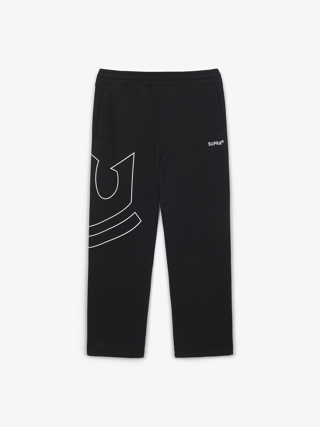 Mega Crown Line Logo Straight Pants