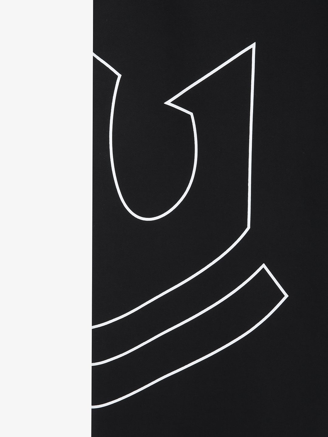 Mega Crown Line Logo Straight Pants