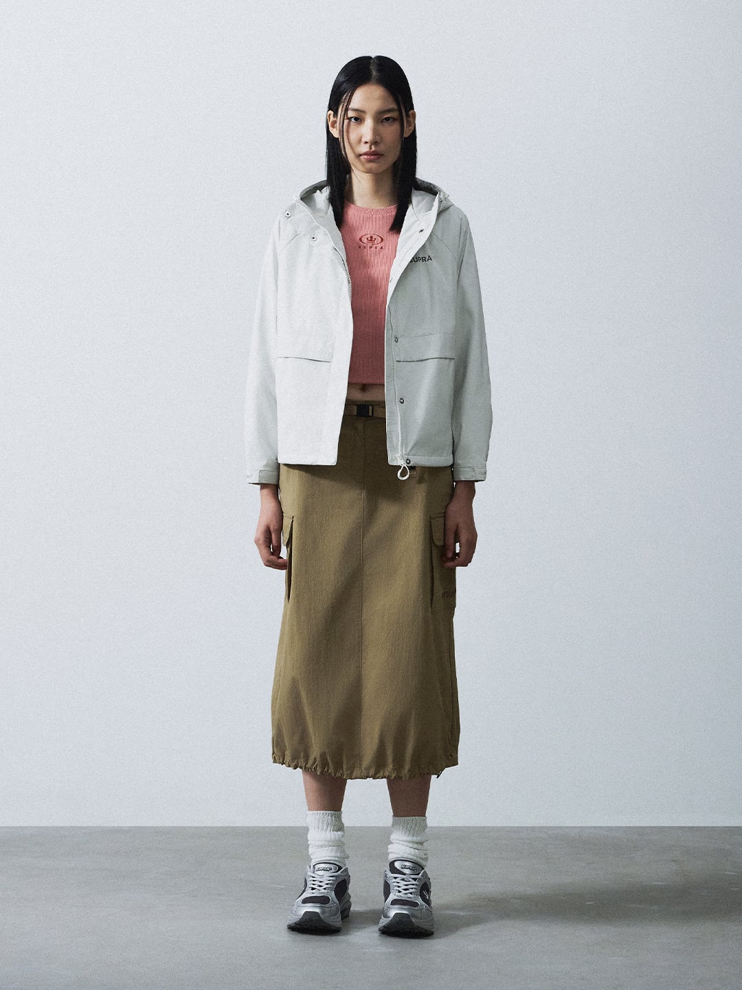 women basic Windbreaker