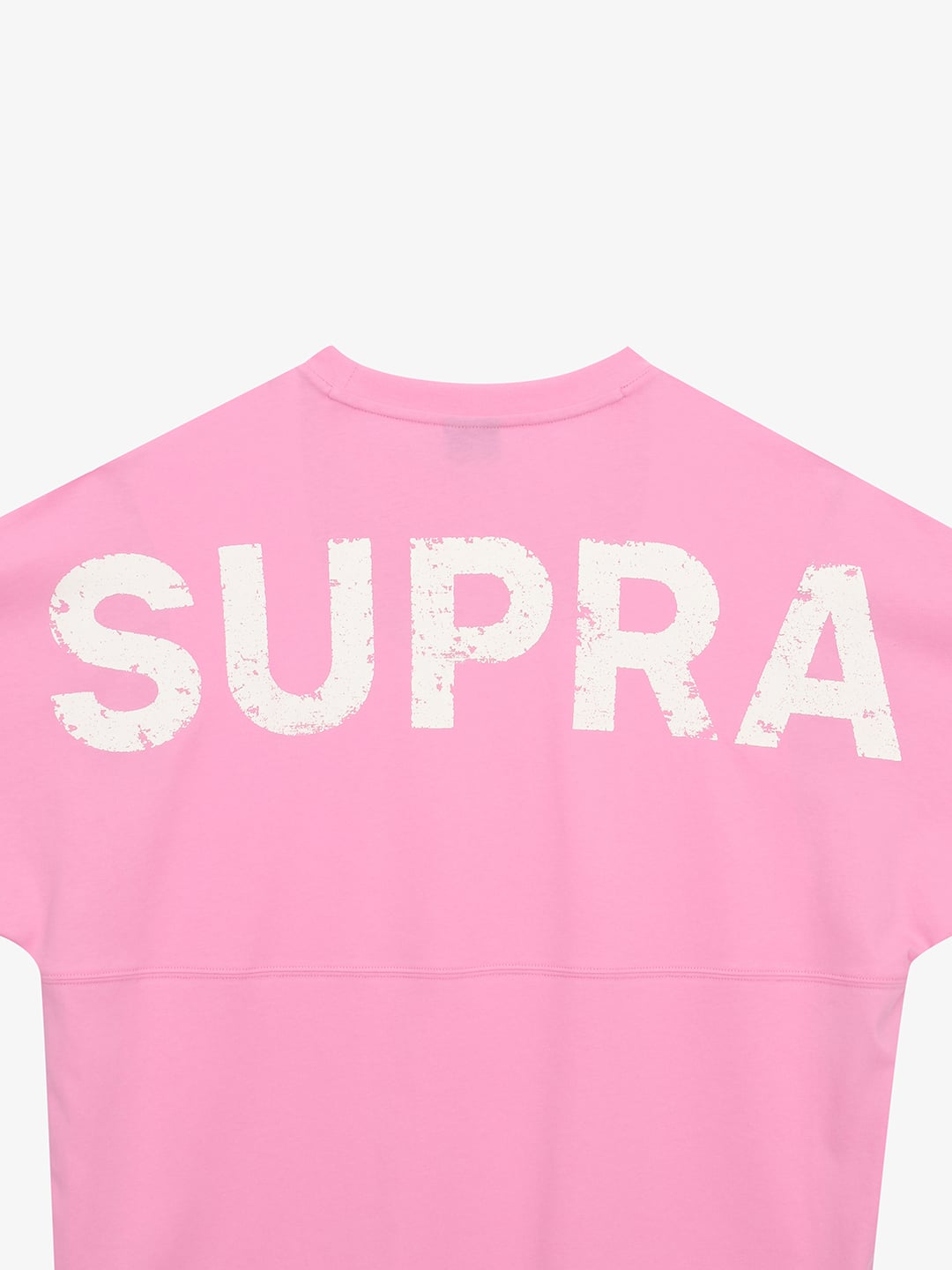 Back big logo short sleeve t-shirt