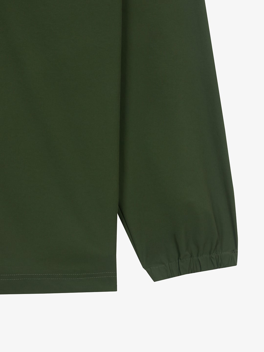 Woven Coloring point Long-Sleeved T-Shirt