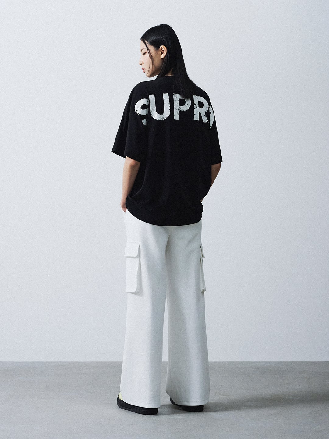 Women's side Pocket Wide Pants