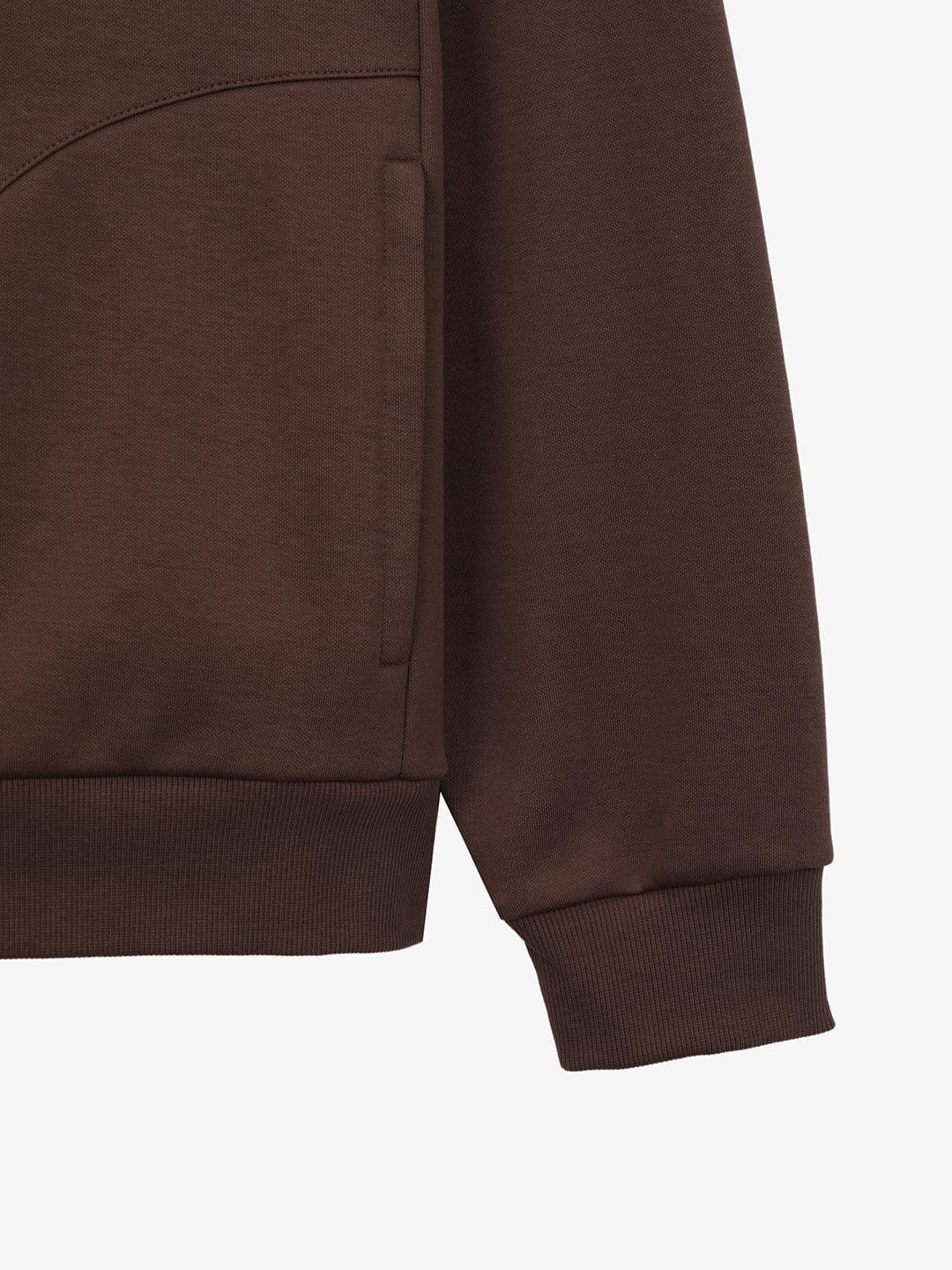 Triangle Wappen Point RipStop Woven Coloring Half Zip-Up Sweatshirt