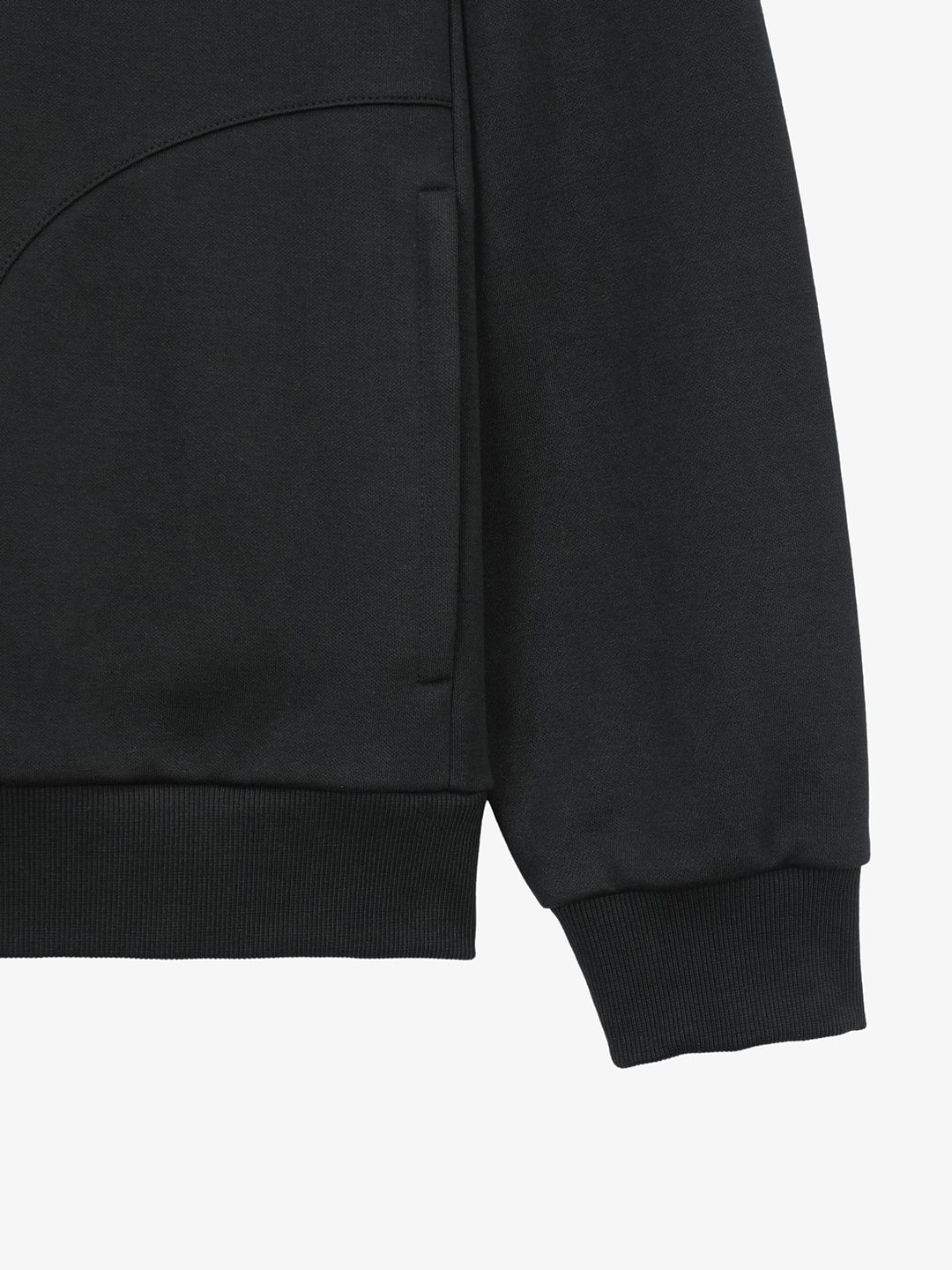 Triangle Wappen Point RipStop Woven Coloring Half Zip-Up Sweatshirt