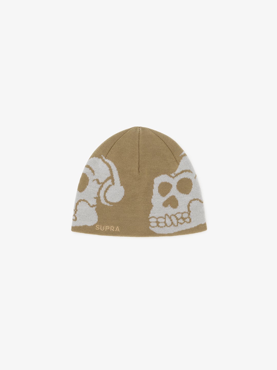 Skull Jacquard Logo Beanie