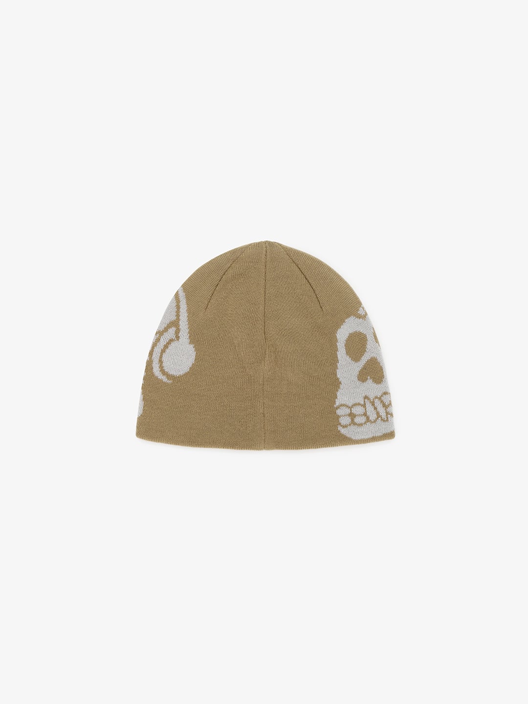 Skull Jacquard Logo Beanie