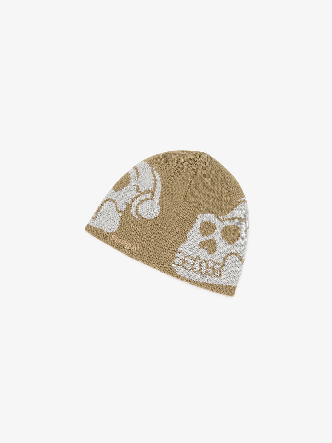 Skull Jacquard Logo Beanie