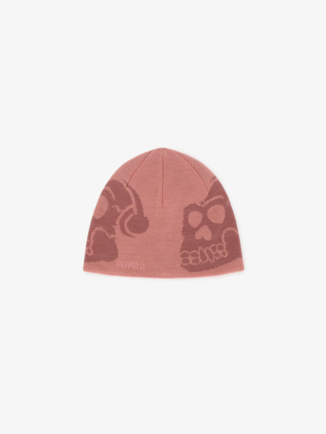 Skull Jacquard Logo Beanie