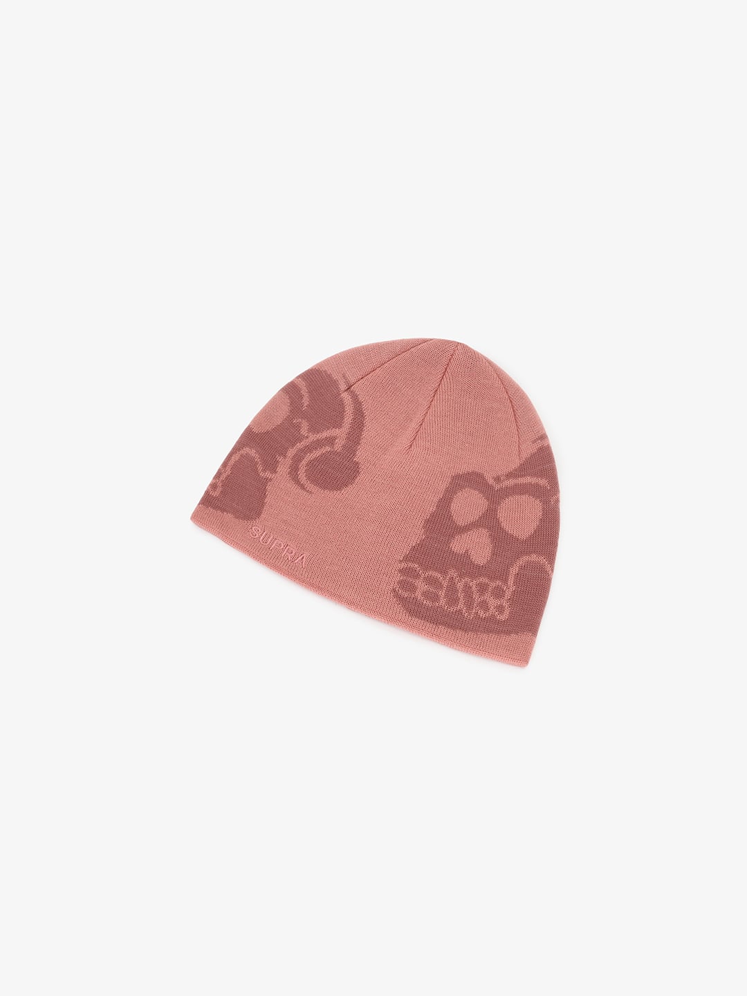 Skull Jacquard Logo Beanie