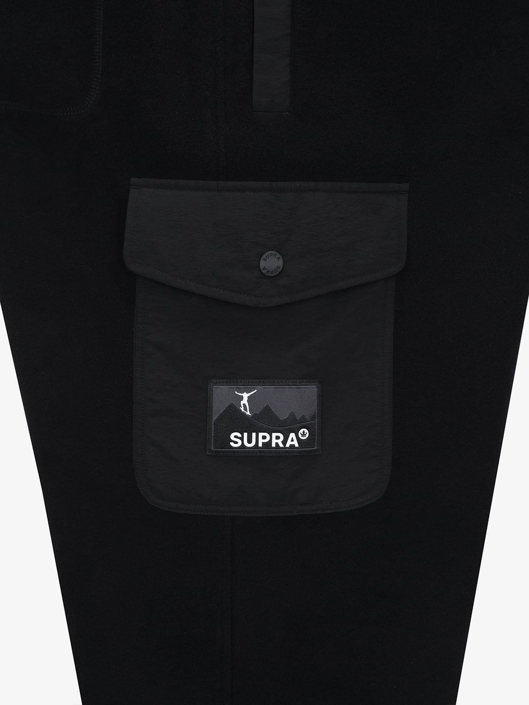 Woven Pocket Fleece Pants Set-up