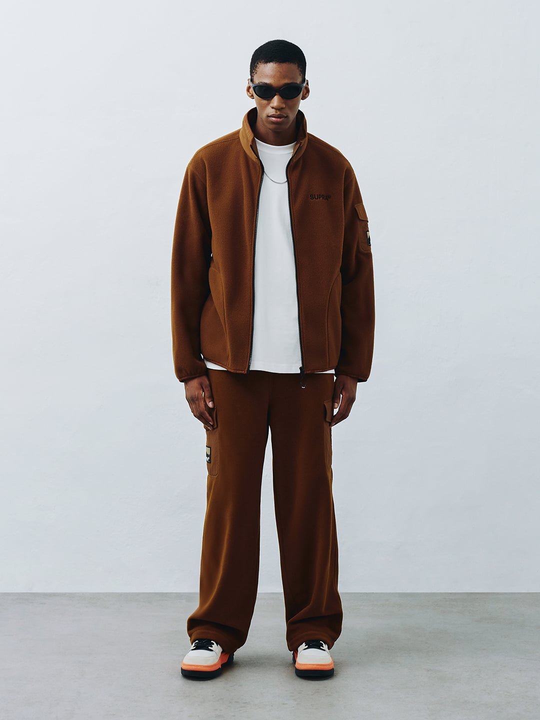 Woven Pocket Fleece Pants Set-up