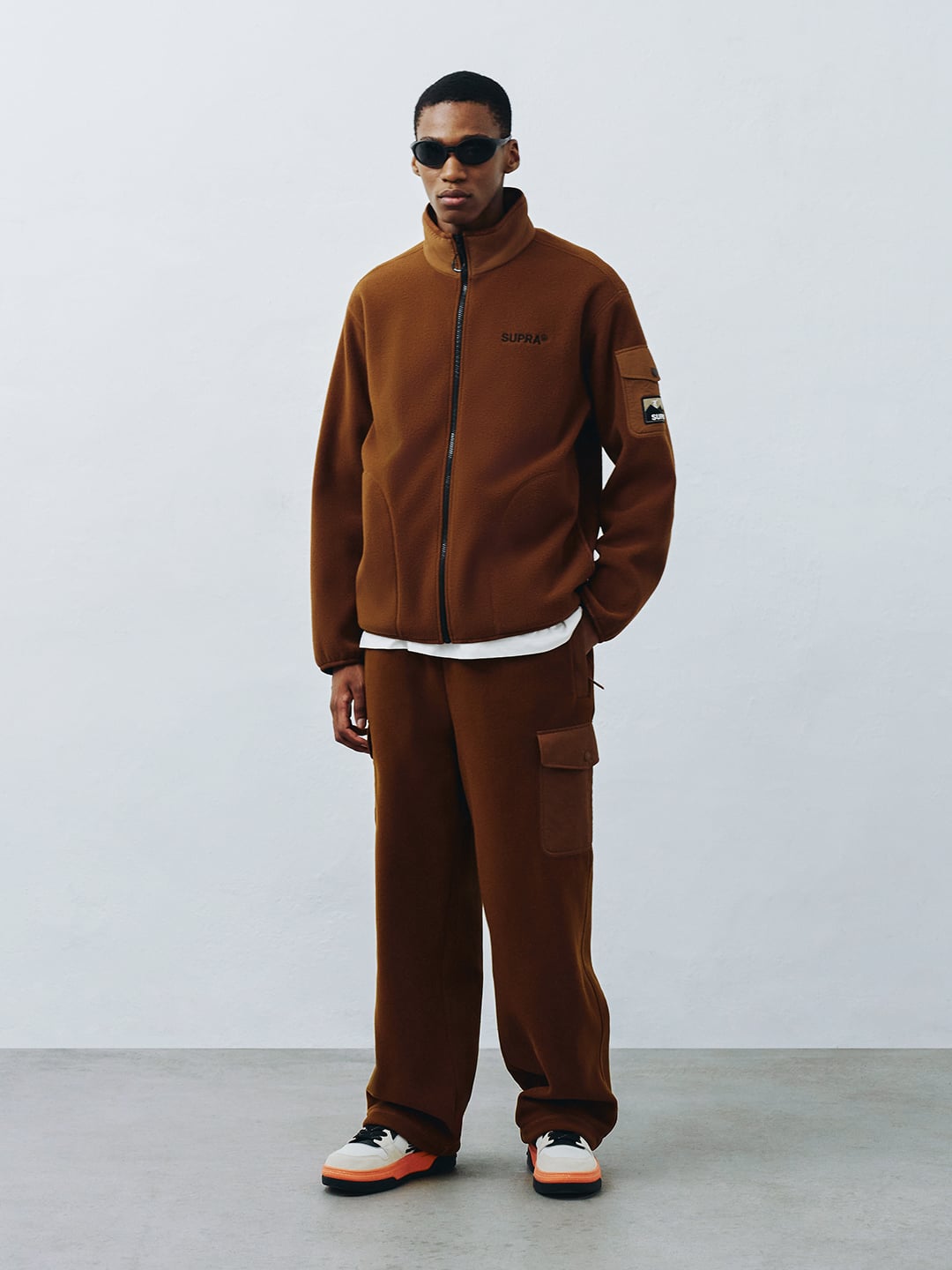 Woven Pocket Fleece Pants Set-up