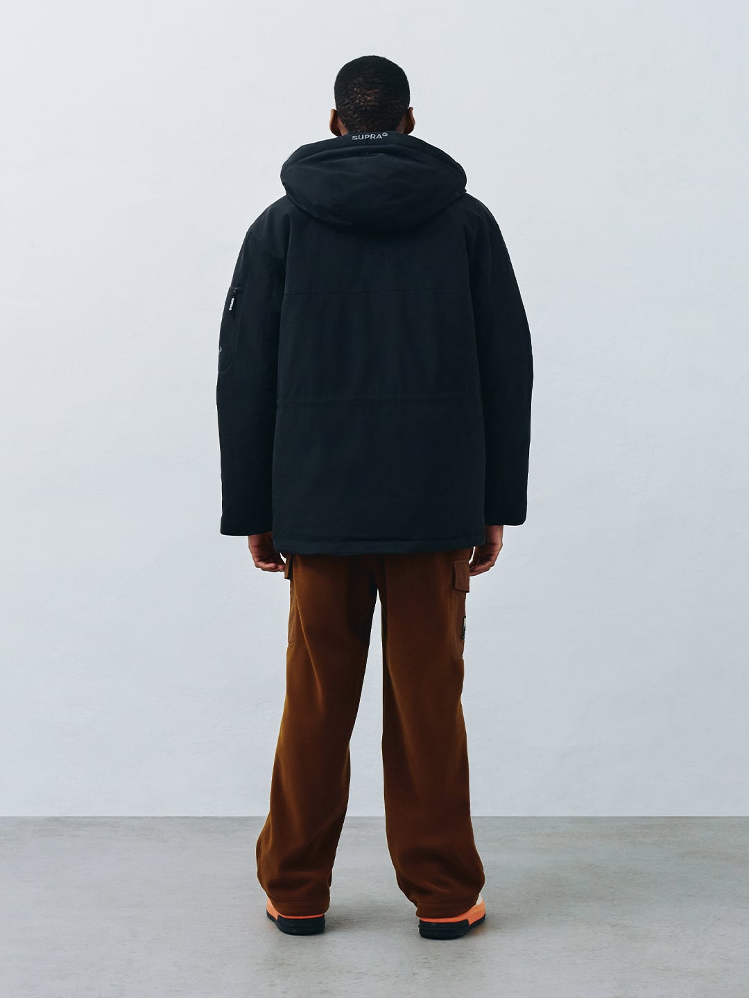 Woven Pocket Fleece Pants Set-up