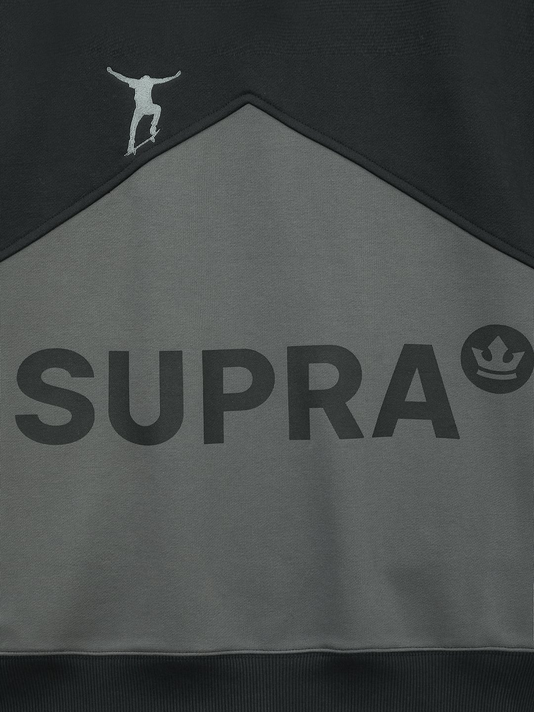 Half Zip-Up Sweatshirt Set-up