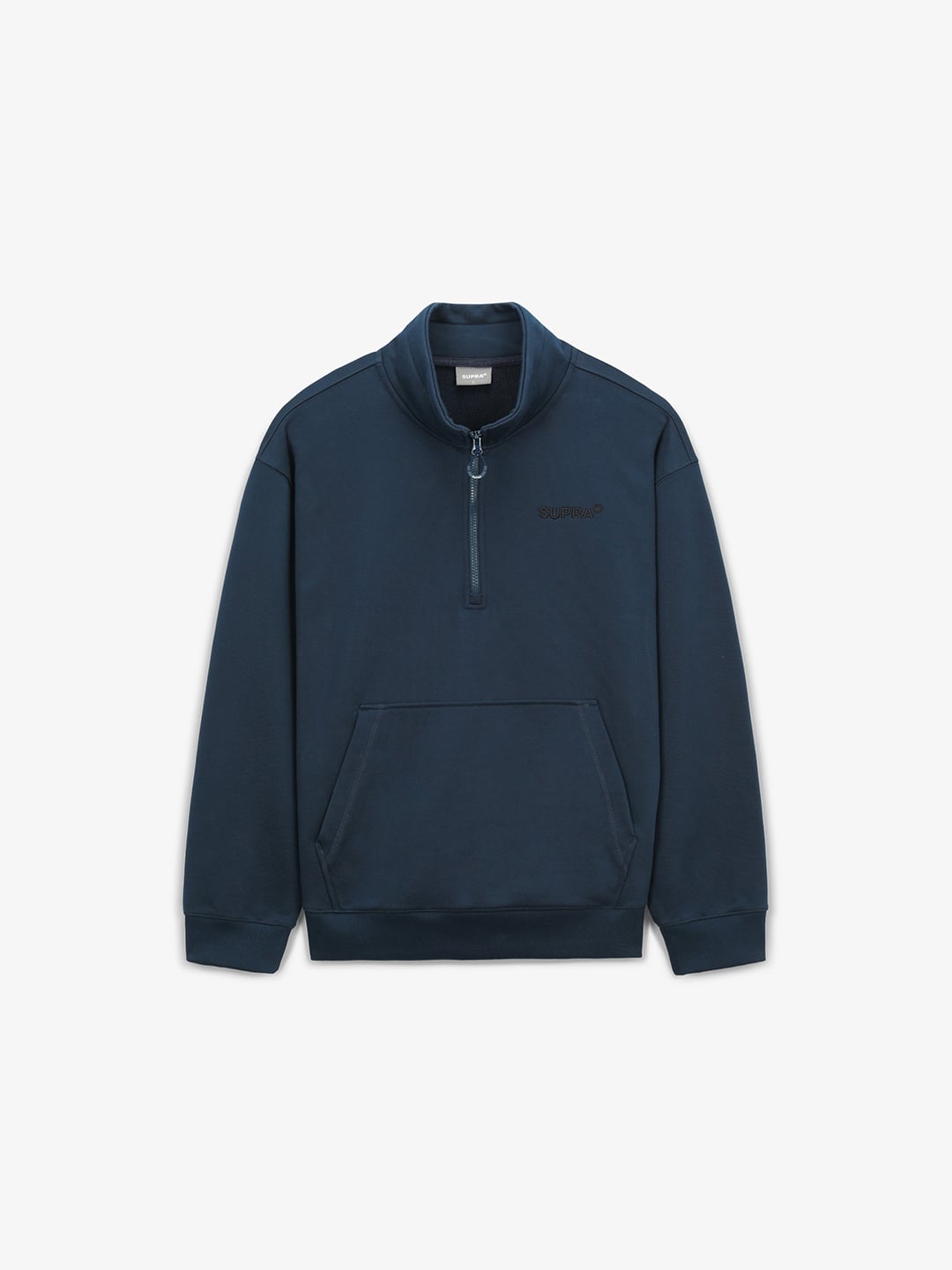 Half Zip-Up Sweatshirt Set-up