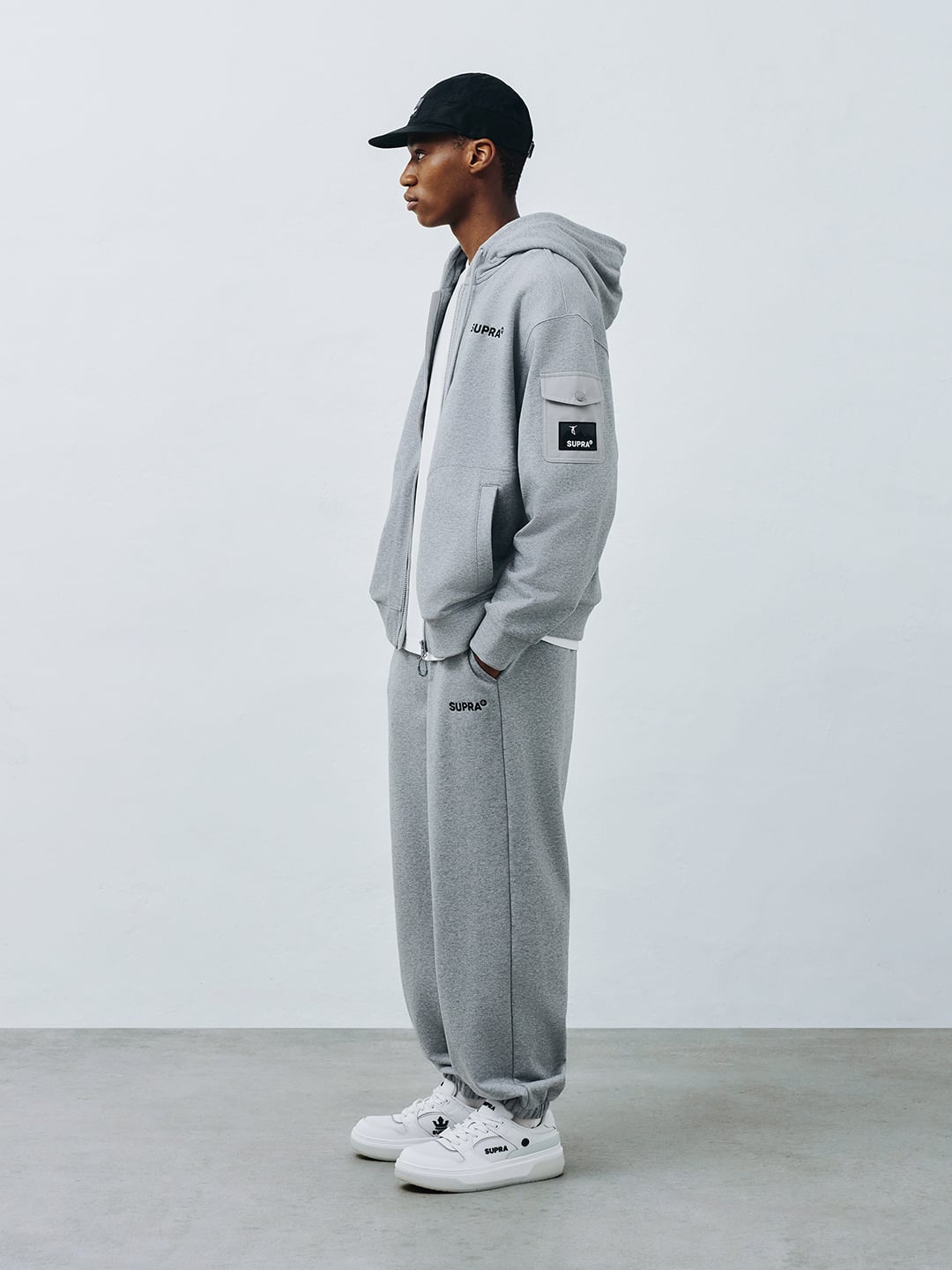 Pocket Graphic Jogger Pants Set-up