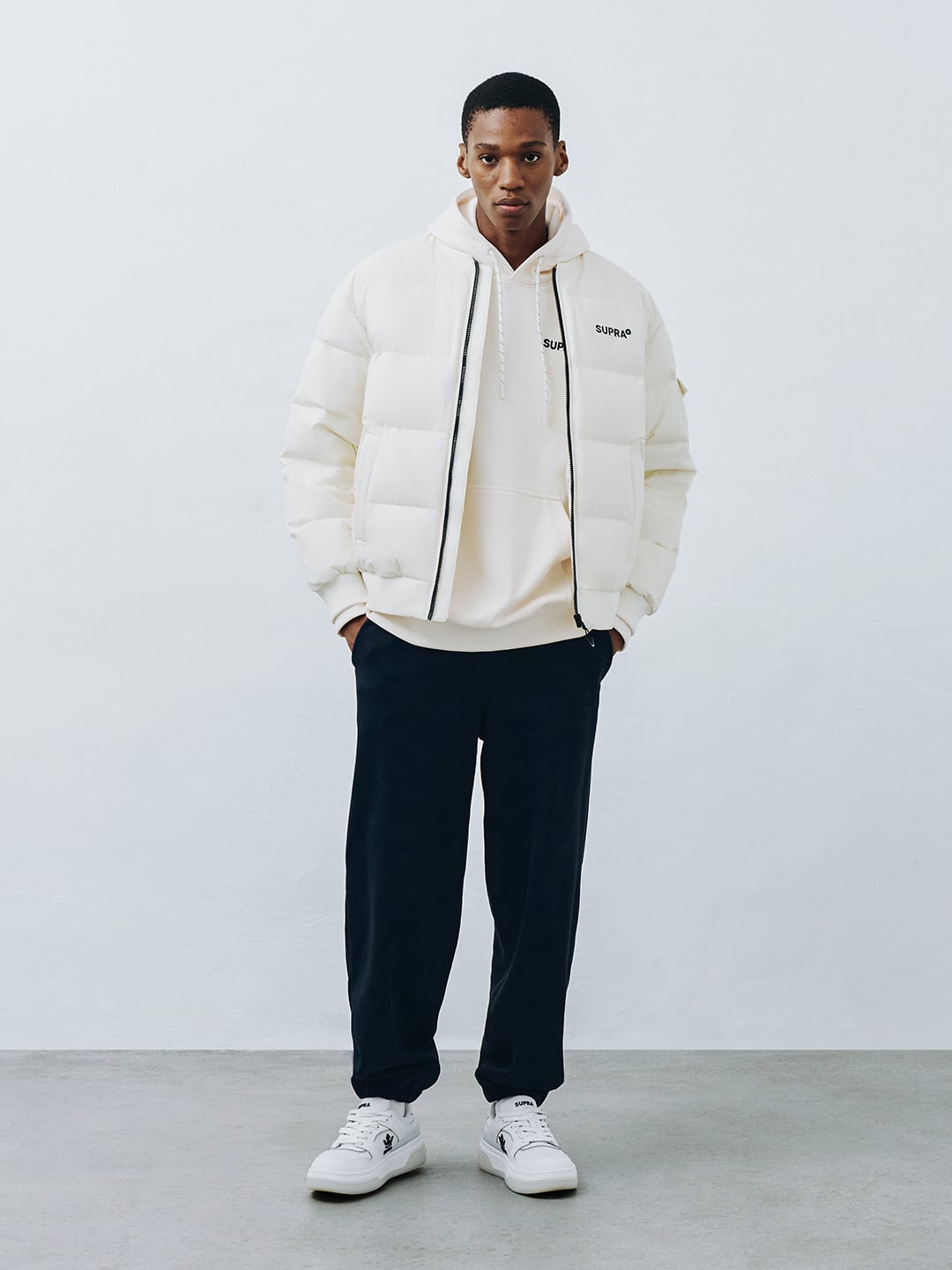 Pocket Graphic Jogger Pants Set-up