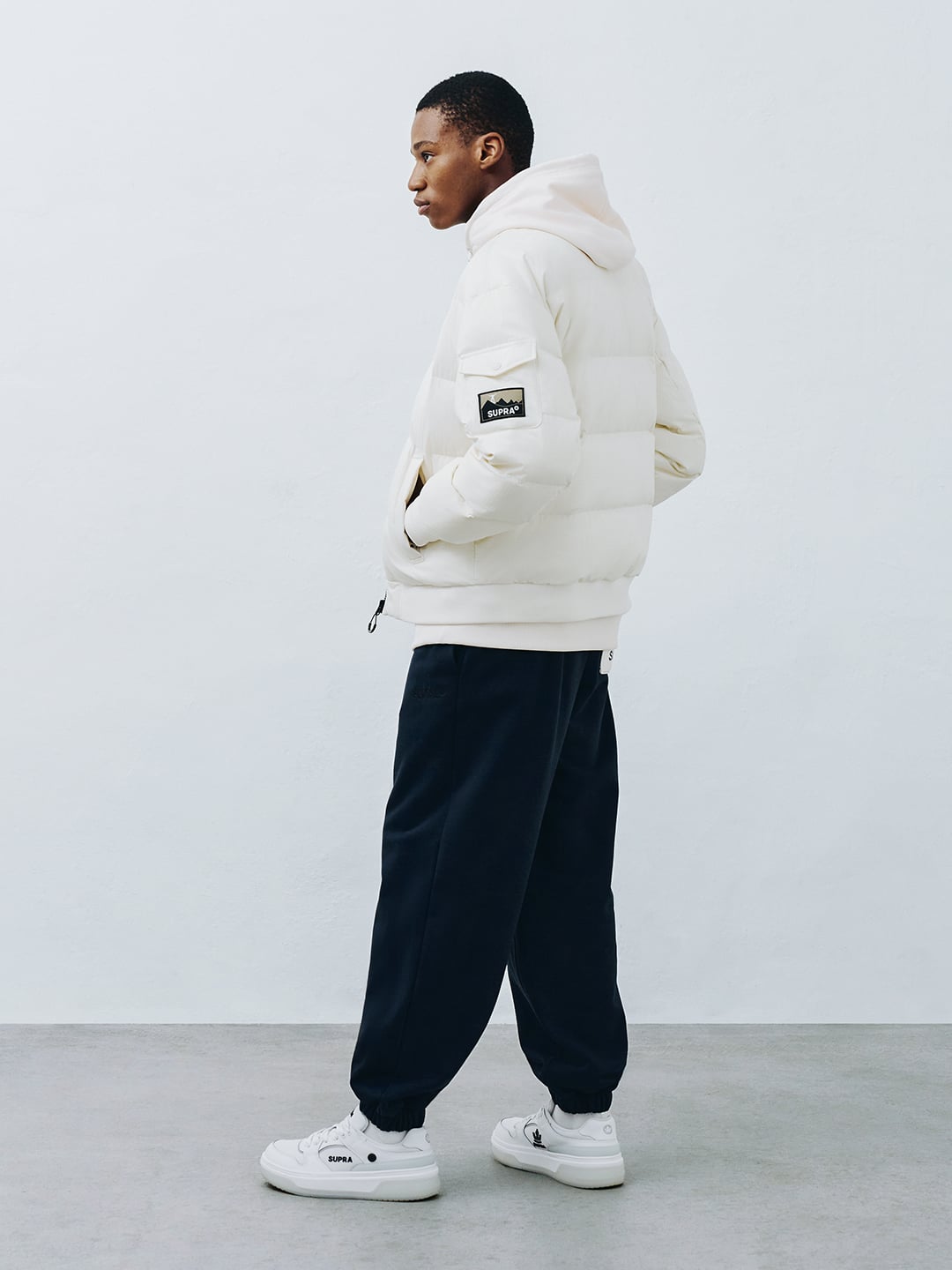 Pocket Graphic Jogger Pants Set-up