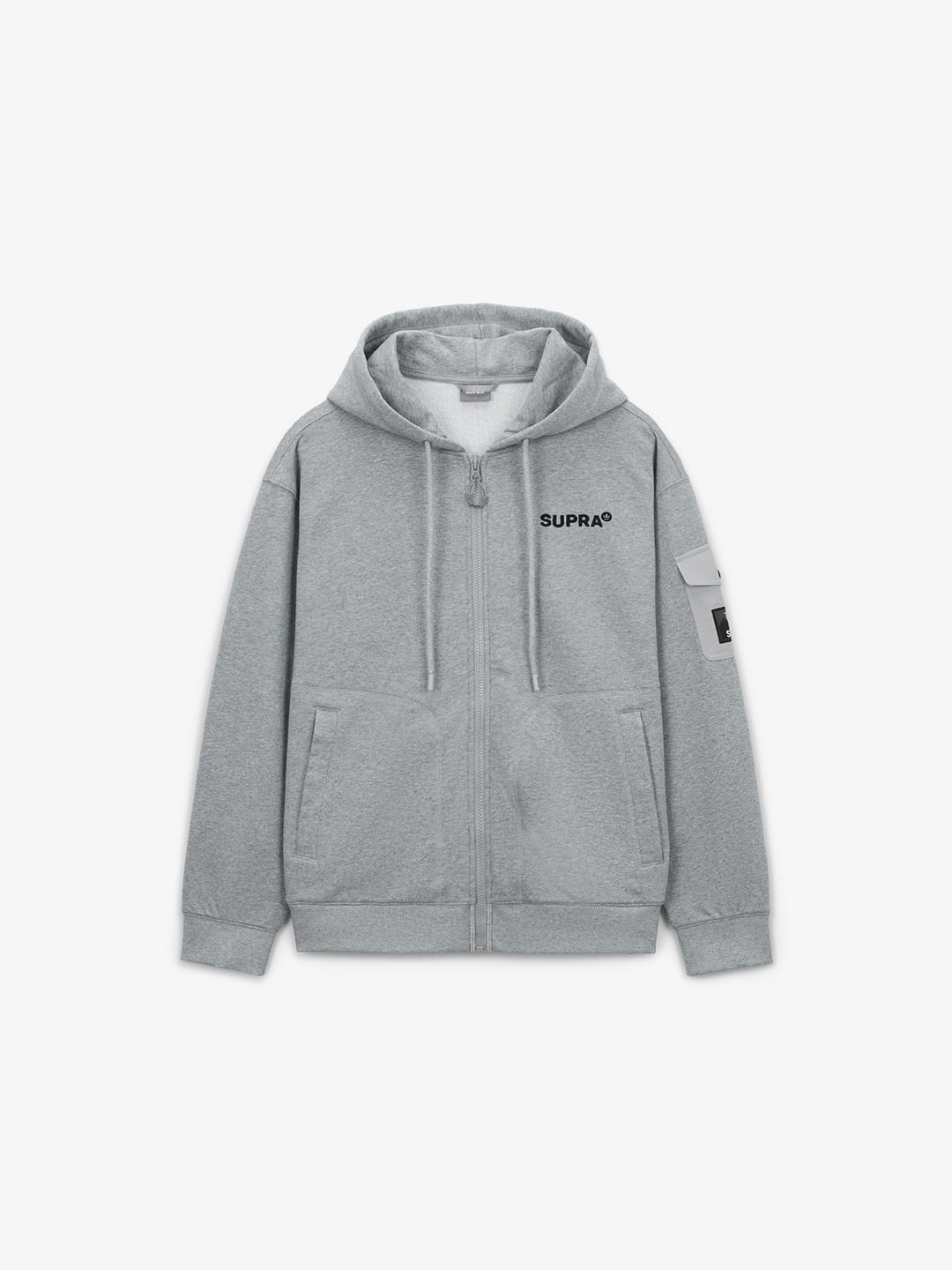 Casual Hood Zip-Up Set-up