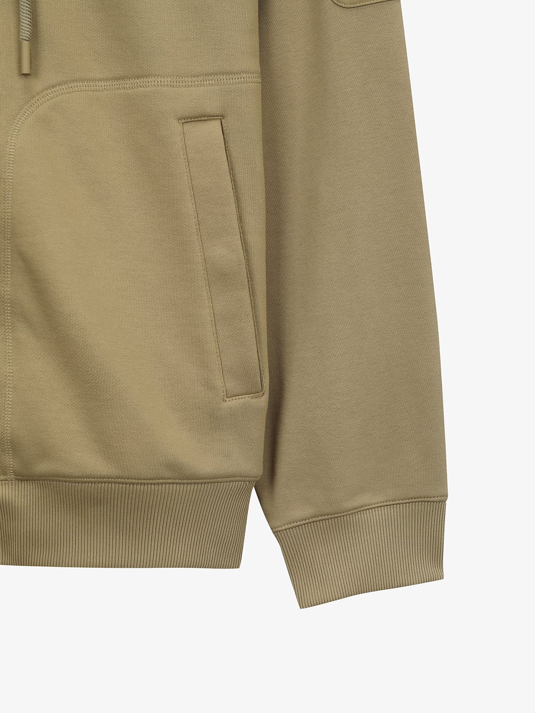 Casual Hood Zip-Up Set-up