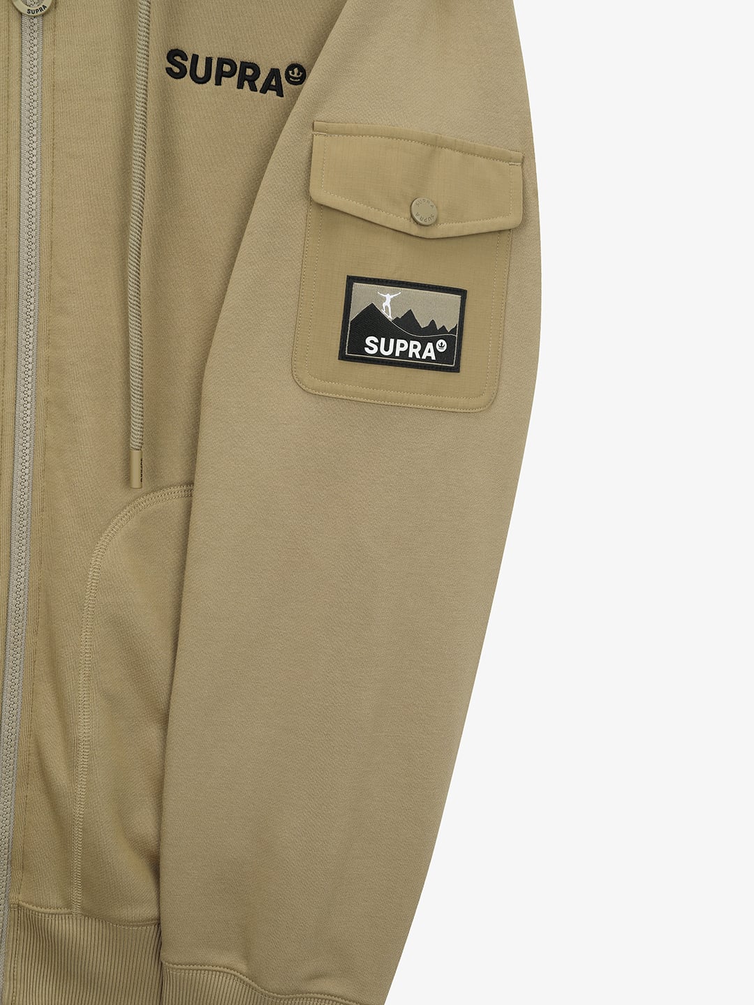 Casual Hood Zip-Up Set-up