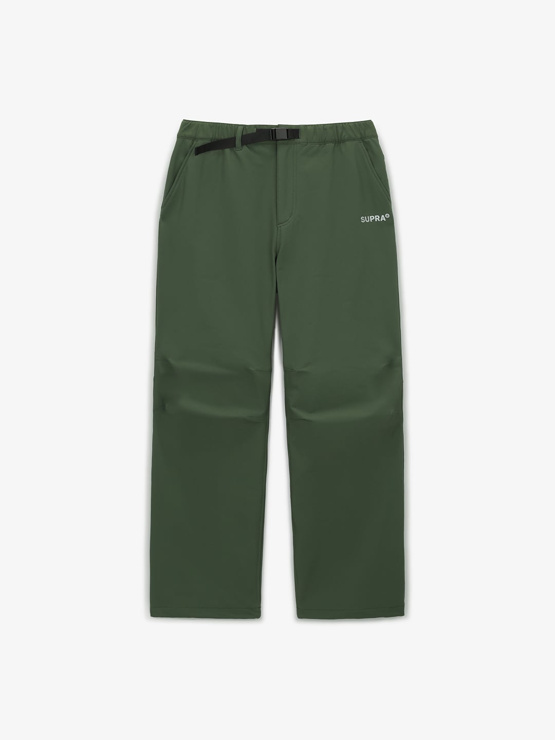 Triangle Wappen Point Soft Shell Brushed Wide Woven Pants Set-up